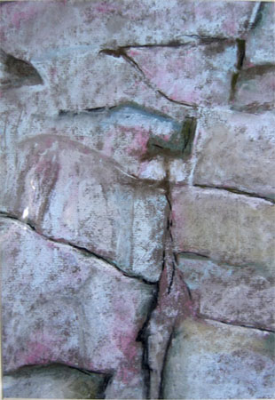 Forest rockface